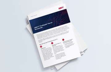 ABBYY® FineReader Server - Nouveautés
