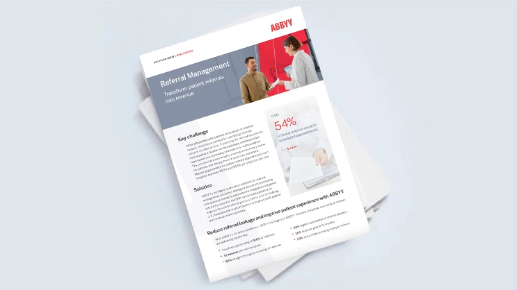 Referral Management: Transform patient referrals into revenue 