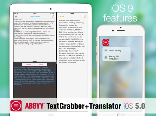 abbyy textgrabber translator ios ocr