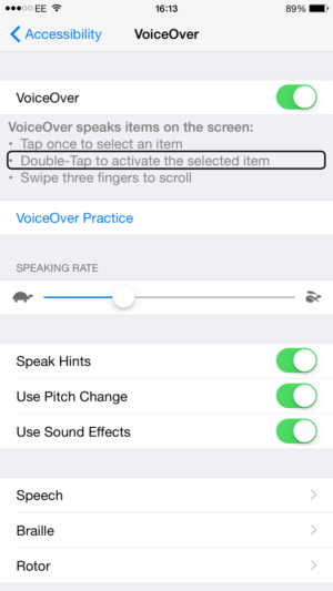 iOS Teach iPhone to Speak