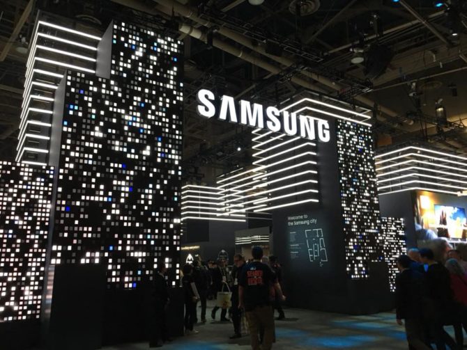CES conception Intelligence of Things SAMSUNG