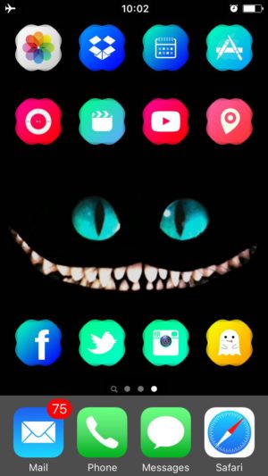 set a theme screen iphone ios
