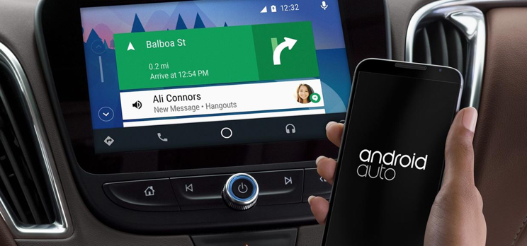 android auto app driving car