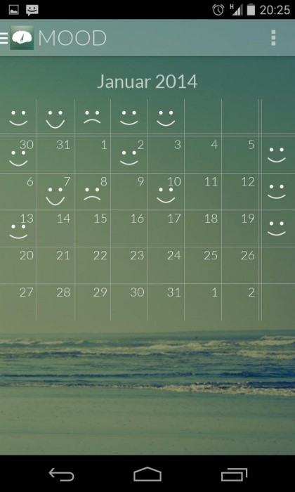menthal app android feature mood meter