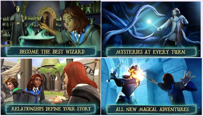 harry potter game graphics characters