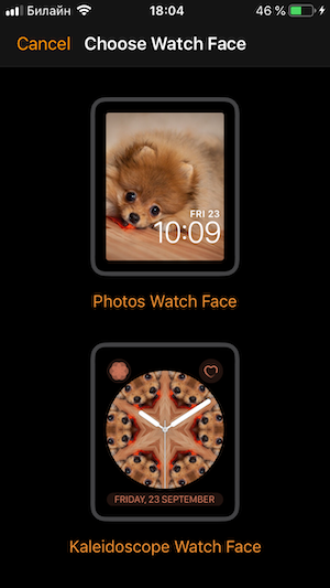 create apple watch face