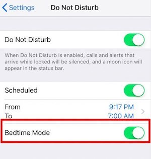 do not disturb on iphone