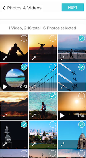 magisto app for editing videos on a smartphone