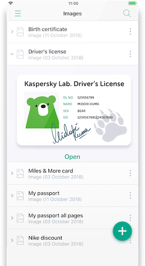 kaspersky manager ios android