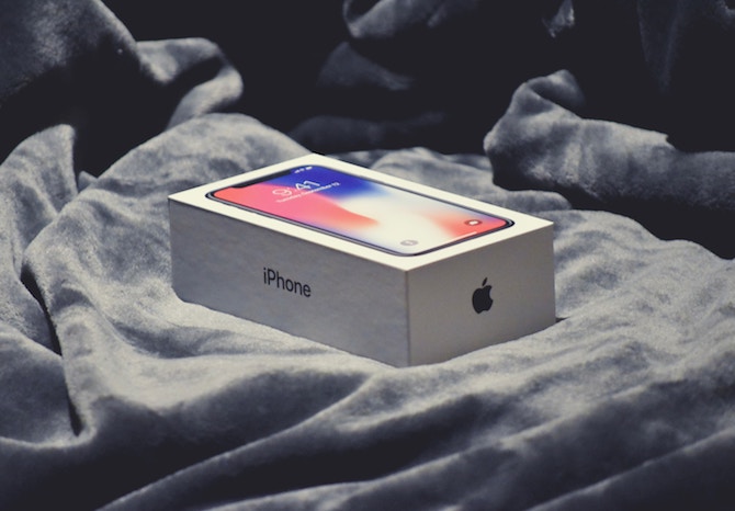 iphone x apple коробка упаковка