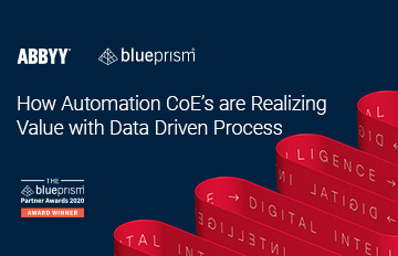Webinar on demand: How Automation CoEs are Realizing Value with Data Driven Process Optimization