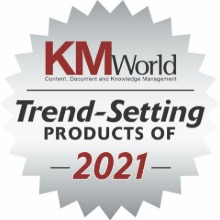 KMWorld Trend Setting Products of 2021 Badge | ABBYY Vantage