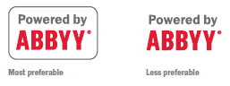 ABBYY Logo Usage